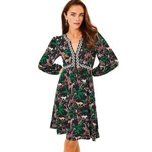 Lilly Pulitzer Wexlee Dress in Multi/Dancing in the Moonlight NWT - Size 2